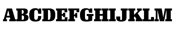 Algebra Black Font UPPERCASE
