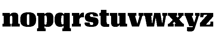 Algebra Black Font LOWERCASE