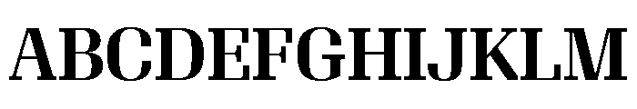 Algebra Display Medium Font UPPERCASE