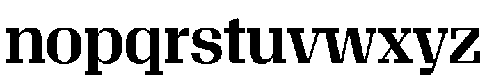 Algebra Display Medium Font LOWERCASE