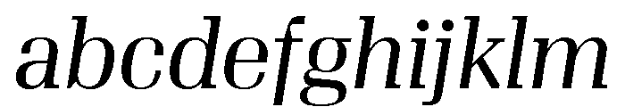 Algebra Display Regular Italic FONT