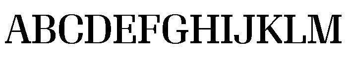 Algebra Display Regular No 2 Font UPPERCASE