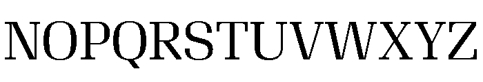 Algebra Display Regular Font UPPERCASE