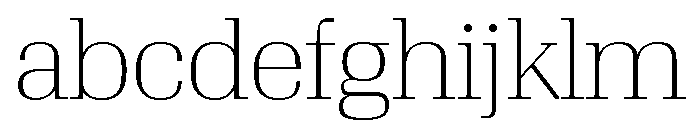 Algebra Display Thin FONT