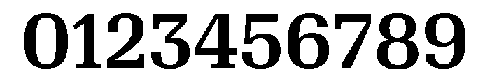 Algebra Medium Font OTHER CHARS