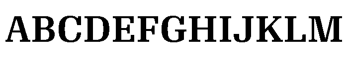 Algebra Medium Font UPPERCASE