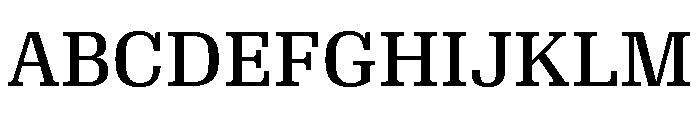 Algebra Regular No 2 Font UPPERCASE