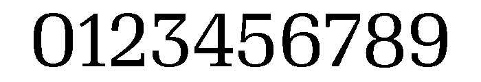 Algebra Regular Font OTHER CHARS