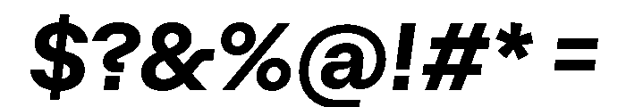 Algorytm BoldItalic Font OTHER CHARS