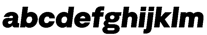 Algorytm ExtraboldItalic FONT