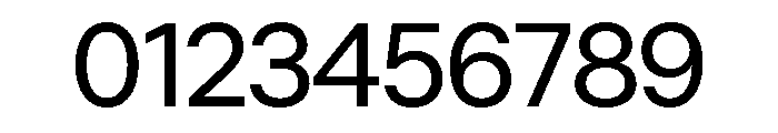 Algorytm Regular Font OTHER CHARS