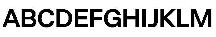 Algorytm Semibold Font UPPERCASE