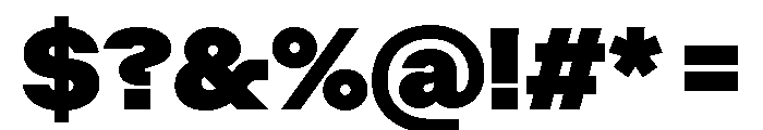 Algorytm Ultra Font OTHER CHARS