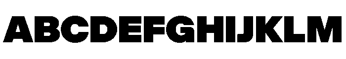 Algorytm Ultra Font UPPERCASE