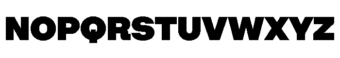 Algorytm Ultra Font UPPERCASE