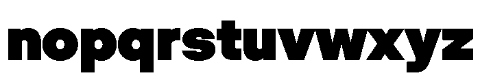 Algorytm Ultra Font LOWERCASE