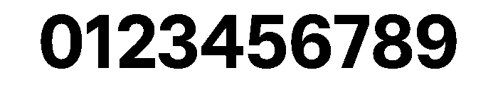 AlgorytmClear Bold Font OTHER CHARS