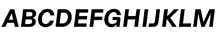 AlgorytmClear BoldItalic Font UPPERCASE
