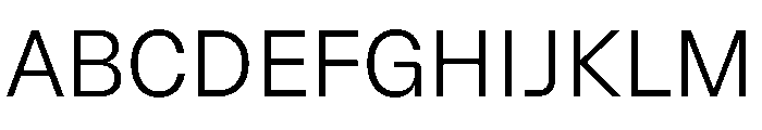AlgorytmClear Light Font UPPERCASE