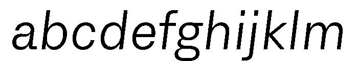 AlgorytmClear LightItalic FONT
