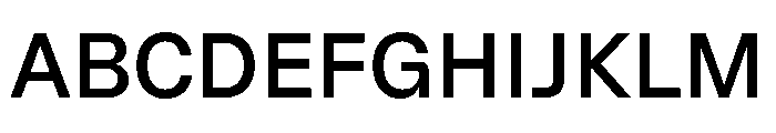 AlgorytmClear Medium Font UPPERCASE