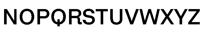 AlgorytmClear Medium Font UPPERCASE