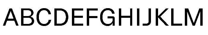 AlgorytmClear Regular Font UPPERCASE