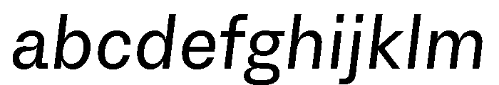 AlgorytmClear RegularItalic FONT