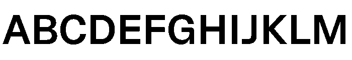 AlgorytmClear Semibold Font UPPERCASE