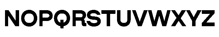 AlgorytmFlip Bold Font UPPERCASE