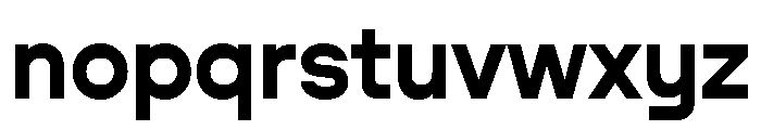 AlgorytmFlip Bold Font LOWERCASE