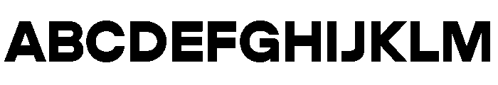 AlgorytmFlip Extrabold Font UPPERCASE