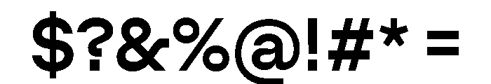 AlgorytmFlip Semibold Font OTHER CHARS