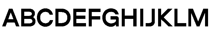 AlgorytmFlip Semibold Font UPPERCASE