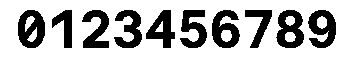 AlgorytmMono Bold Font OTHER CHARS