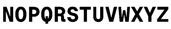 AlgorytmMono Bold Font UPPERCASE