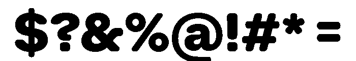 AlgorytmSoft Extrabold Font OTHER CHARS