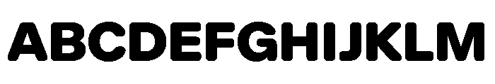 AlgorytmSoft Extrabold Font UPPERCASE