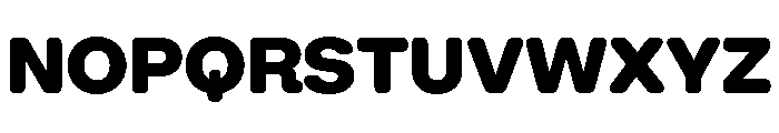 AlgorytmSoft Extrabold Font UPPERCASE