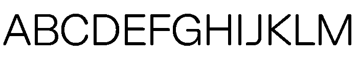 AlgorytmSoft Light Font UPPERCASE