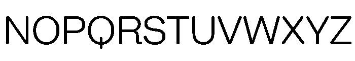 AlgorytmSoft Light Font UPPERCASE