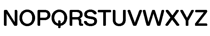 AlgorytmSoft Medium Font UPPERCASE