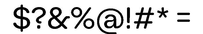 AlgorytmSoft Regular Font OTHER CHARS