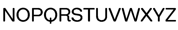 AlgorytmSoft Regular Font UPPERCASE