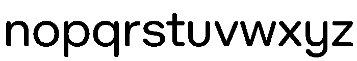 AlgorytmSoft Regular Font LOWERCASE
