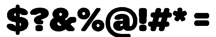 AlgorytmSoft Ultra Font OTHER CHARS