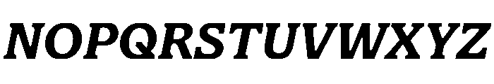 Align Medium Italic Font UPPERCASE