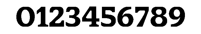 Align Medium Font OTHER CHARS