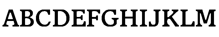 Align Regular Font UPPERCASE