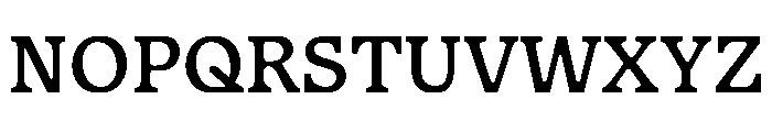 Align Regular Font UPPERCASE